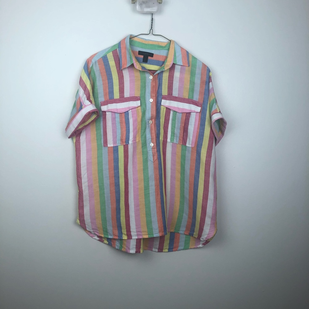 J. Crew | Colorful Button Down